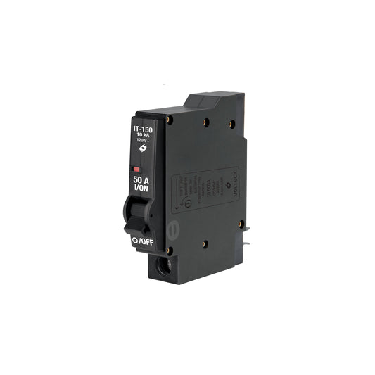 Interruptor de 1 polo 50A, enchufable, VOLTECK Caja con 5, 47510