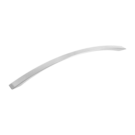 Jaladera metálica de 224mm estilo 'Moderno', níquel satinado Caja con 12, 43379