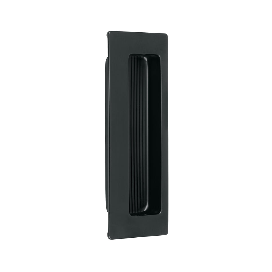 Jaladera de embutir cuadrada acabado negro, Hermex Caja con 10, 47799