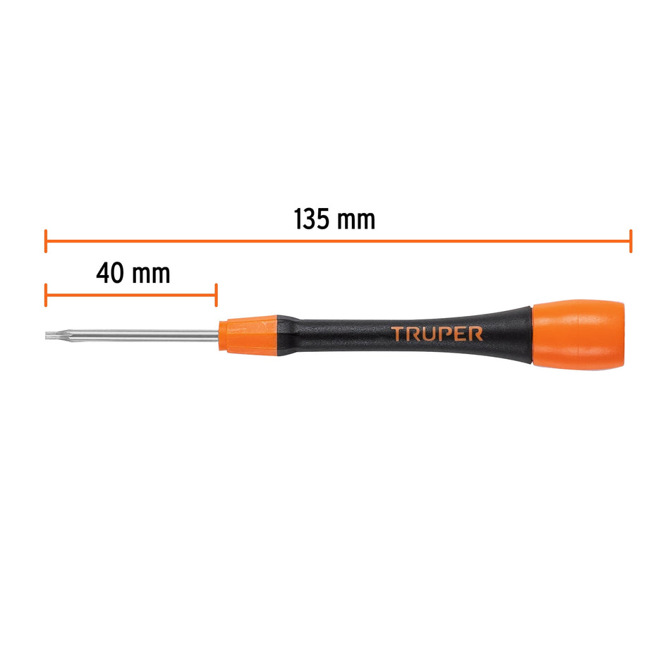 Desarmador de precisión punta torx T7 mango ergonómico Caja con 6, 100694