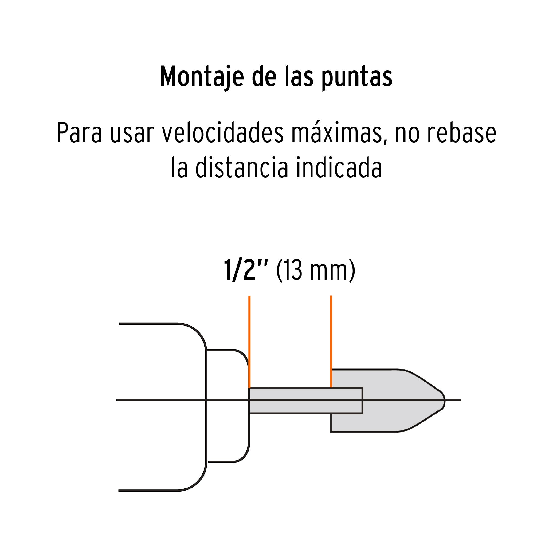 Juego de 5 piedras montadas zanco 1/4', alto rendimiento, 12444