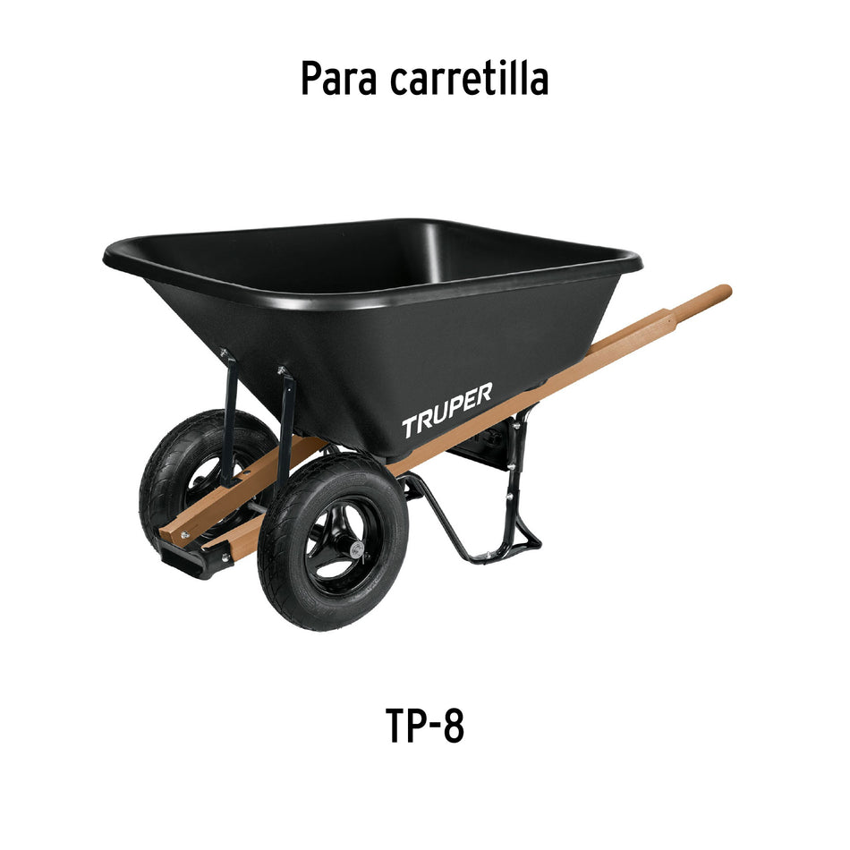 Juego de tornilleria con chumaceras para carretilla TP-8 Caja con 6, 100156