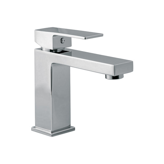 Monomando corto para lavabo, cromo, FOSET KUBO, 44066