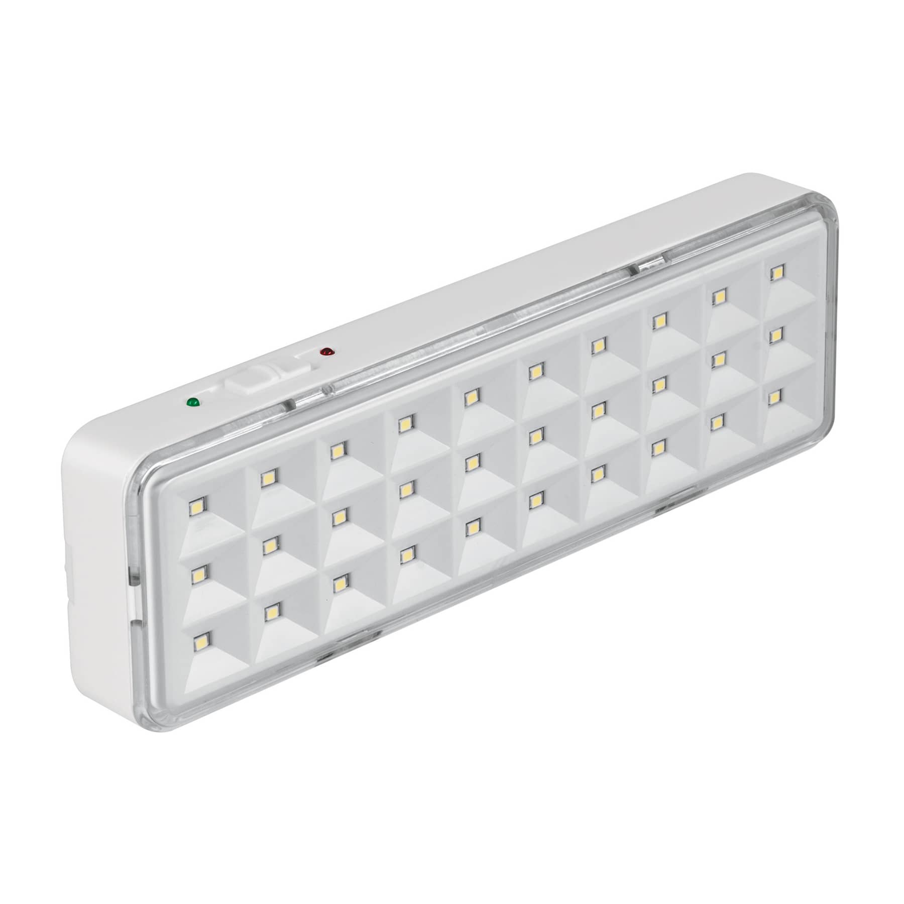 Lámpara de emergencia de 30 Leds, 220 lm recargable, Volteck, 43007