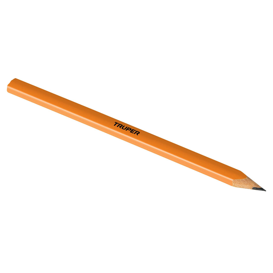 Blíster con 2 lápices de 18 cm para carpintero, Truper Caja con 12, 101686