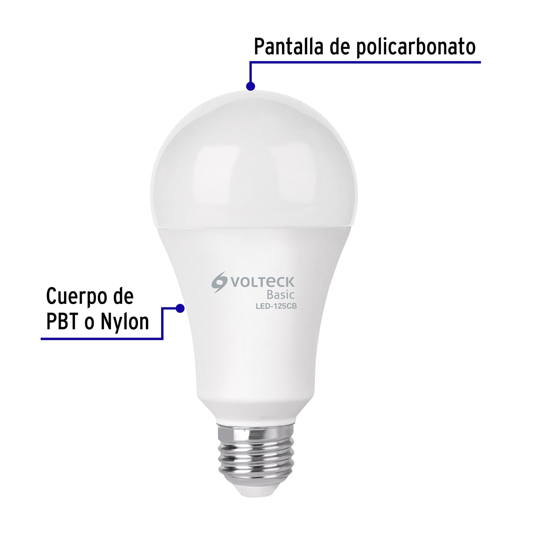 Lámpara LED A22 16 W (equiv. 100 W), luz cálida, caja, Basic, 27215