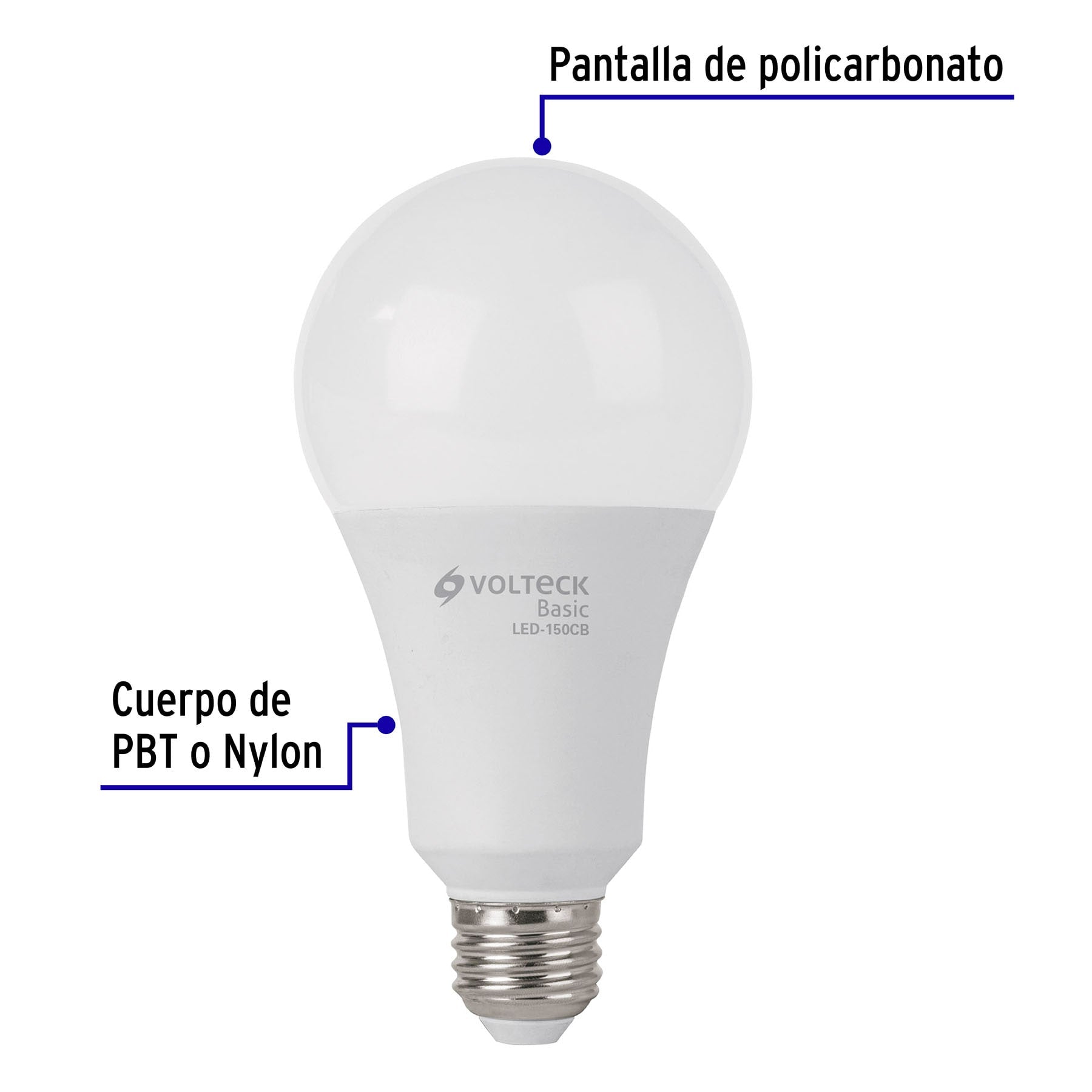 Lámpara LED A25 18 W (equiv. 125 W), luz cálida, caja, Basic, 27165