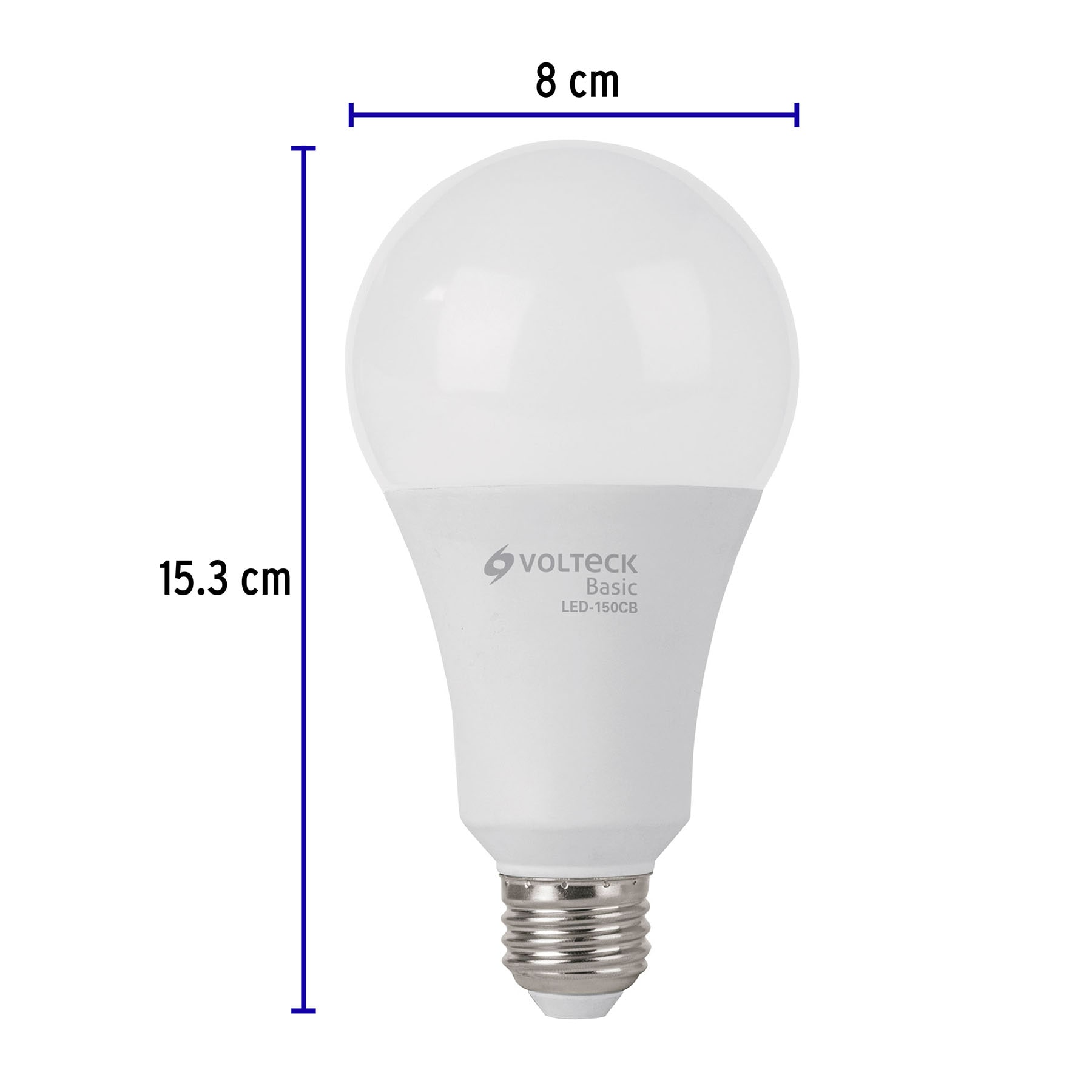 Lámpara LED A25 18 W (equiv. 125 W), luz cálida, caja, Basic, 27165