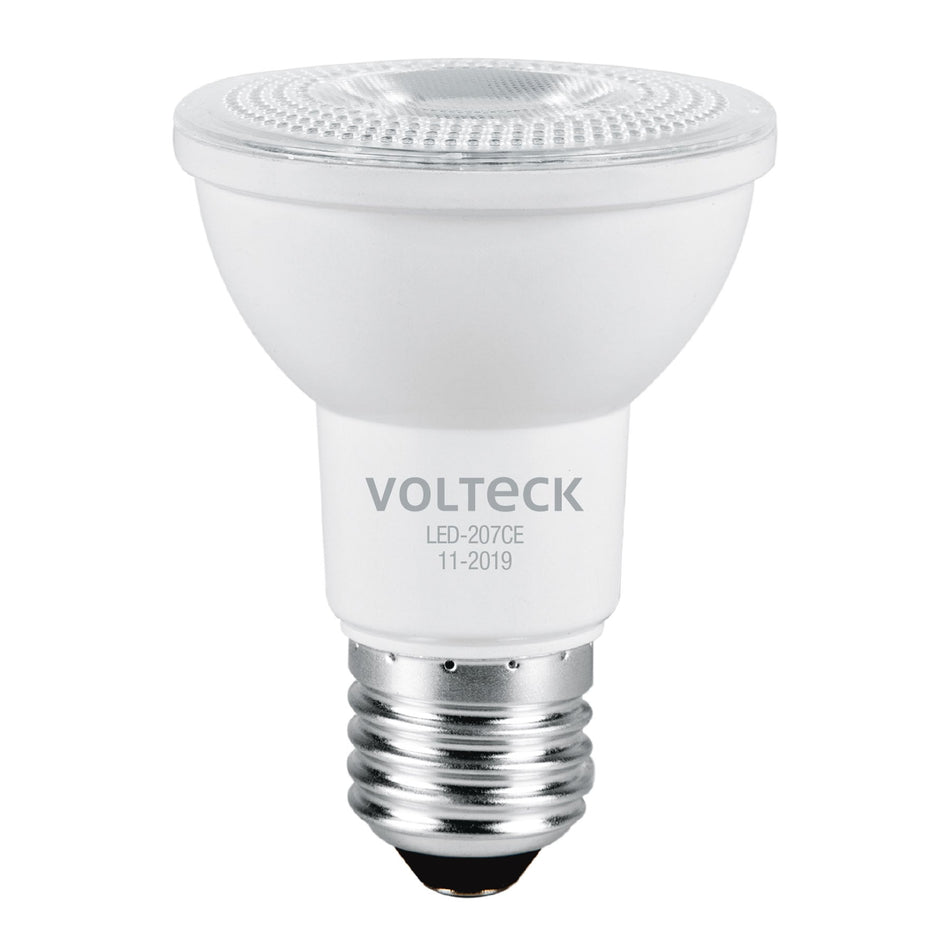 Lámpara de LED 6 W tipo PAR 20 luz cálida, blíster, Volteck Caja con 6, 46183