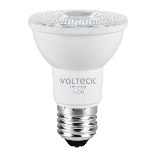 Lámpara de LED 6 W tipo PAR 20 luz cálida, blíster, Volteck Caja con 6, 46183