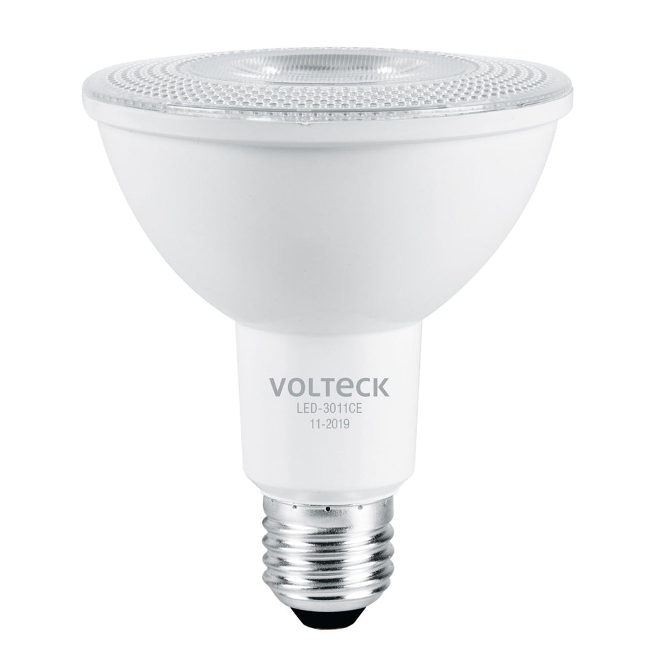 Lámpara de LED 11 W tipo PAR 30 luz cálida, blíster, Volteck Caja con 2, 46188