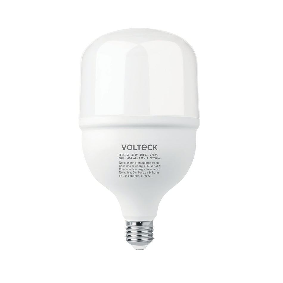 Lámpara LED alta potencia 40 W (equiv. 350 W), luz de día Caja con 2, 46227