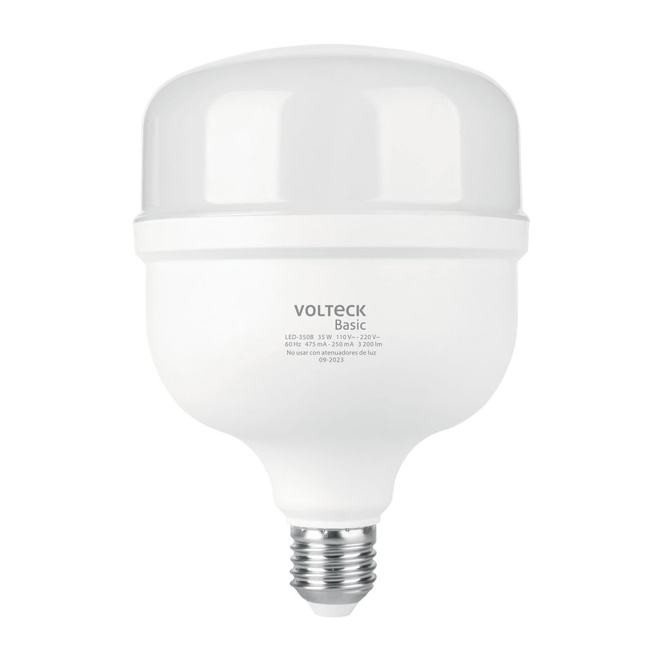 Lámpara LED alta potencia 35W (equiv. 300W) luz de día Basic Caja con 4, 28208