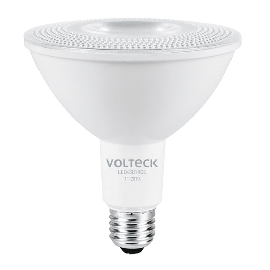 Lámpara de LED 14 W tipo PAR 38 luz cálida, blíster, Volteck Caja con 2, 46192