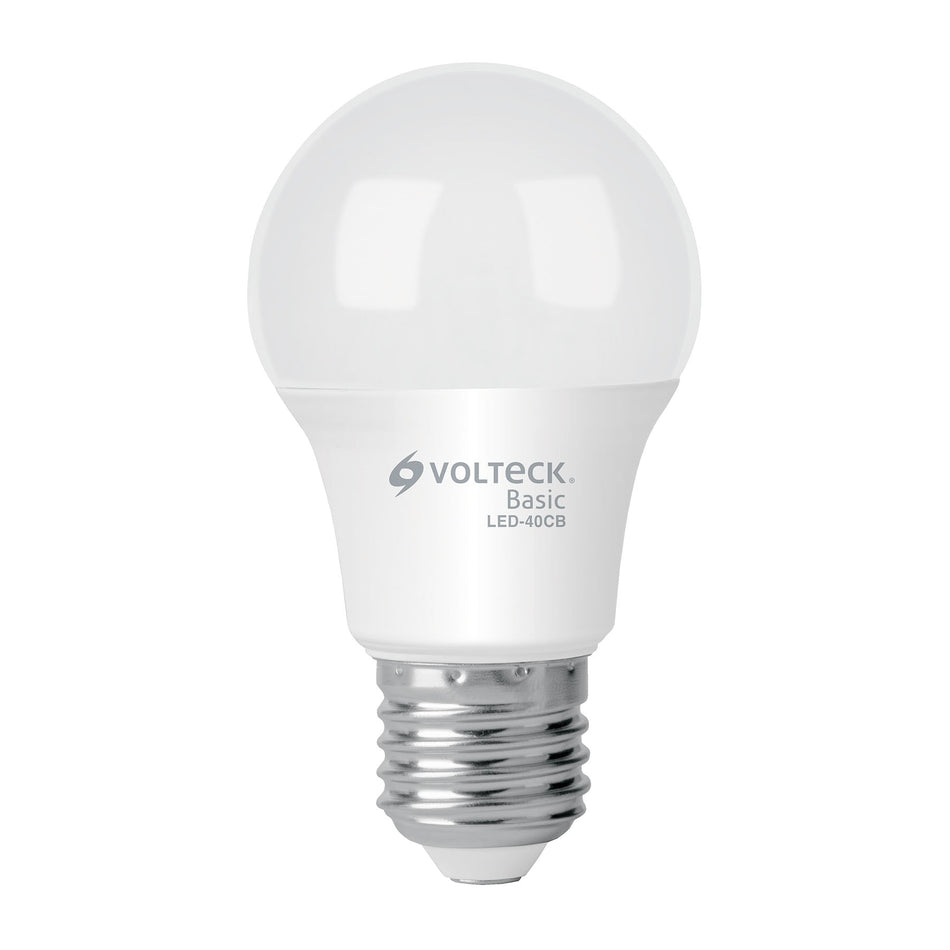 Lámpara LED A19 6 W (equiv. 40 W), luz cálida, caja, Basic Caja con 10, 28060