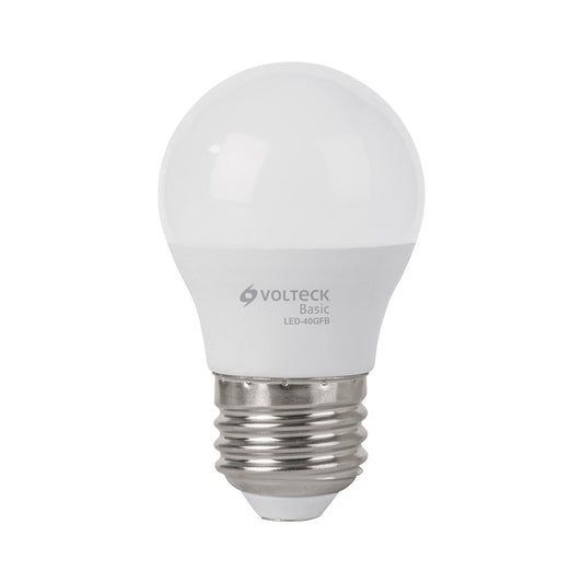 Lámpara LED G45 5 W (equiv. 40 W), luz de día, caja, Basic Caja con 10, 27162