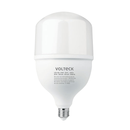 Lámpara LED alta potencia 50 W (equiv.450 W), luz de día Caja con 2, 46228