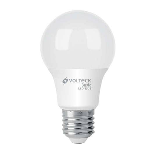 Lámpara LED A19 8 W (equiv. 60 W), luz cálida, caja, Basic Caja con 10, 28062