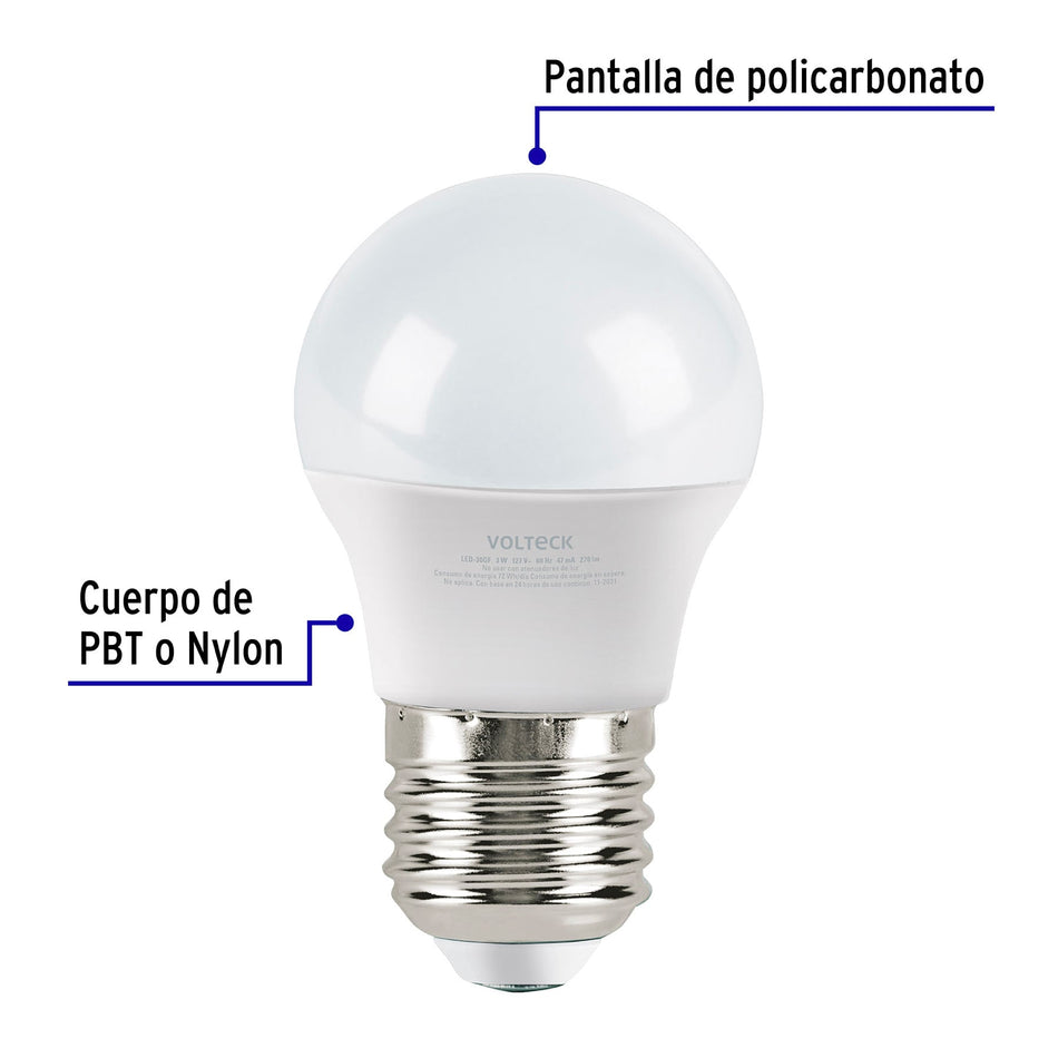 Pack de 4 lámparas LED A19 10 W (equiv. 75 W), luz cálida Caja con 4, 27211