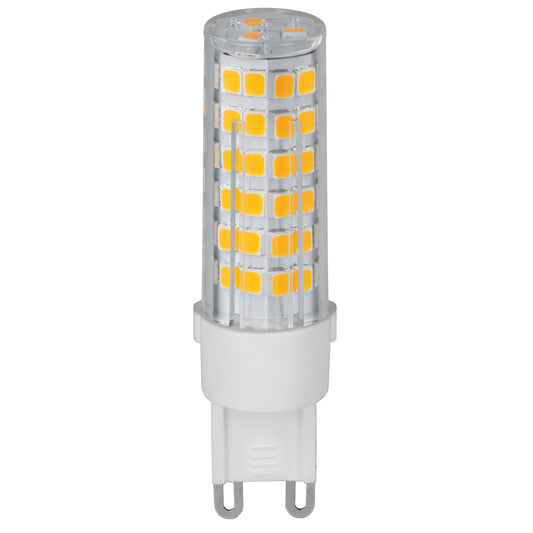 Lámpara de LED tipo cápsula 4 W base G9 luz cálida, blíster Caja con 6, 48102