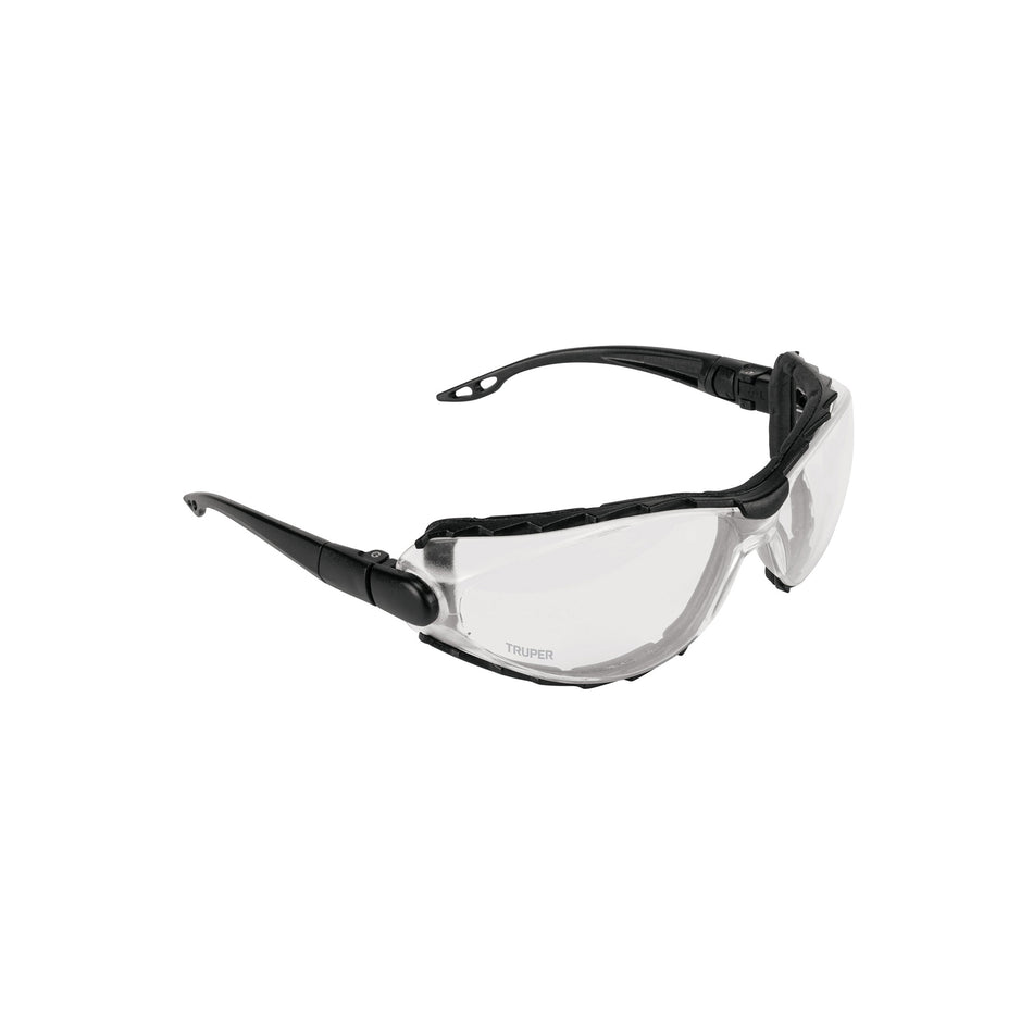 Lentes transp antiempaño c/marco de espuma y correa, Expert Caja con 6, 101791