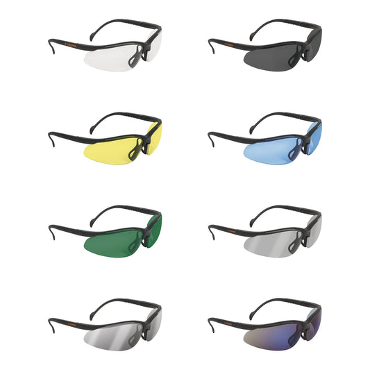 Lentes de seguridad espejo azul, Truper Vision Caja con 6, 10826