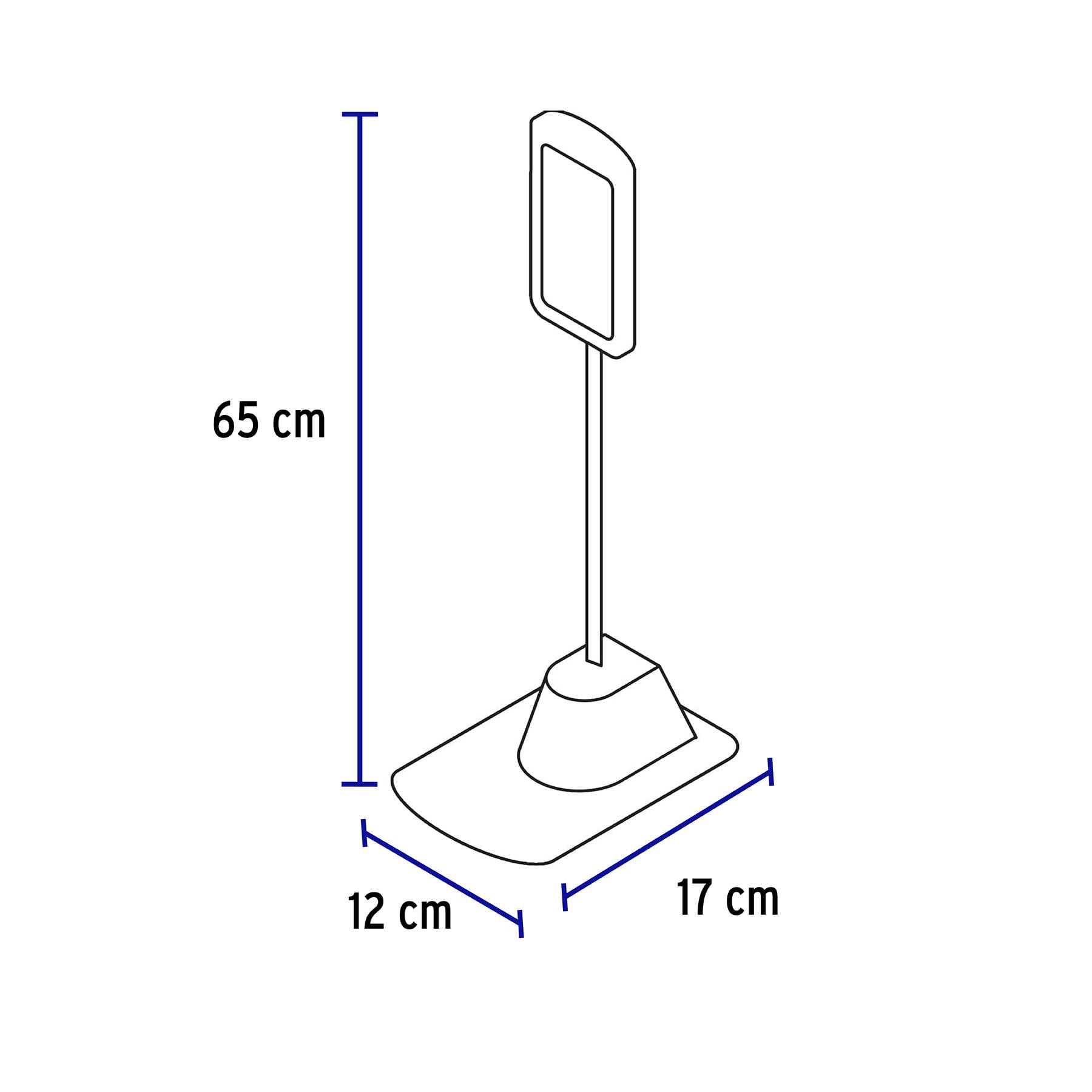 Lámpara de LED 5W cuello flexible para escritorio, Volteck, 46189