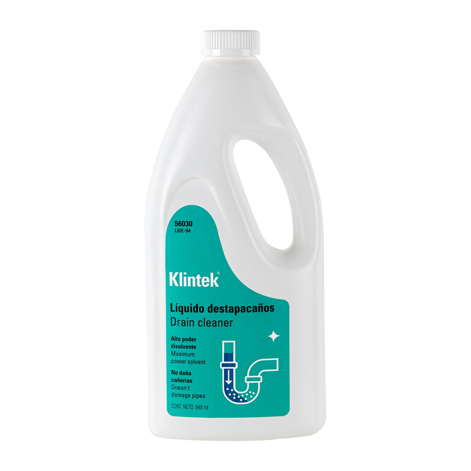 Líquido destapacaños de 946 ml, Klintek, 56030