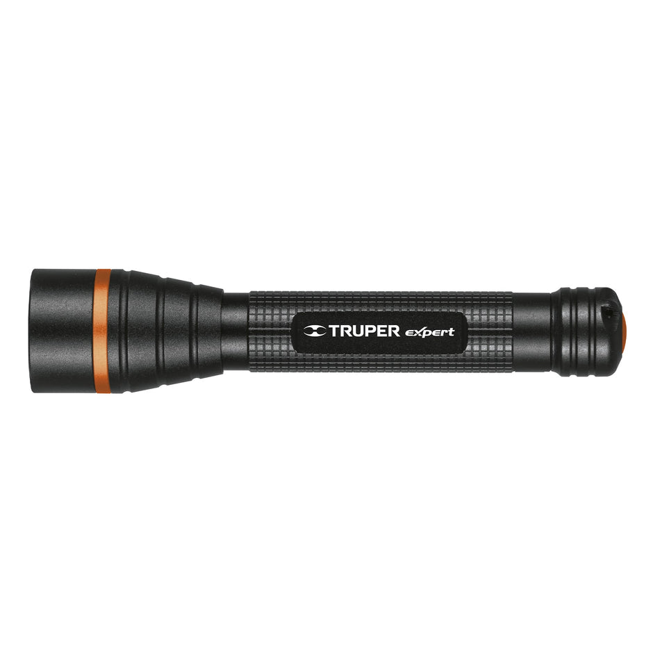 Linterna de aluminio LED Cree 235 lm con 2 pilas AA, Truper Caja con 6, 18800