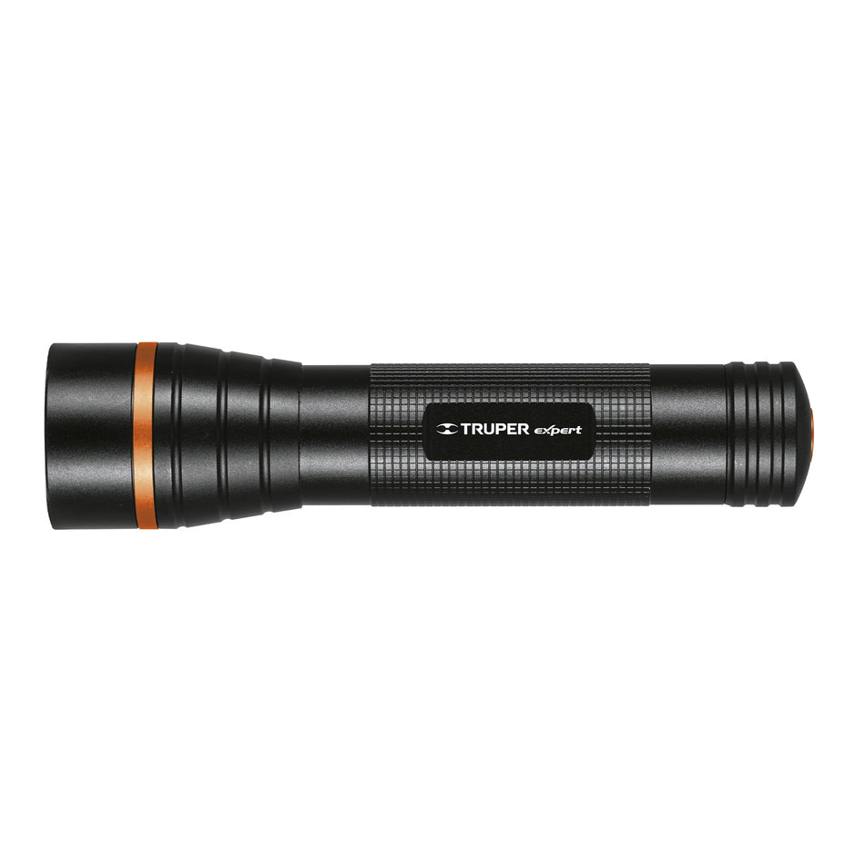 Linterna de aluminio LED Cree 500 lm con 2 pilas D, Truper Caja con 4, 18813