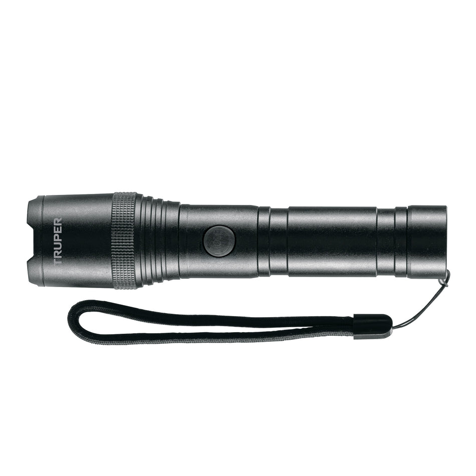 Linterna LED recargable, de aluminio, 420 lm, TRUPER Caja con 2, 101330