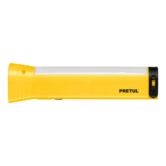 Linterna plástica de LED, 100 lm, recargable, PRETUL Caja con 4, 26070