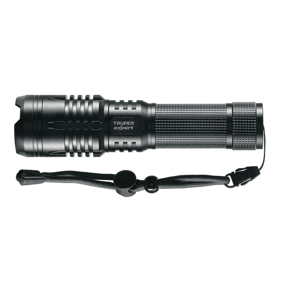 Linterna LED recargable, de aluminio,1,300 lm, TRUPER EXPERT, 16778