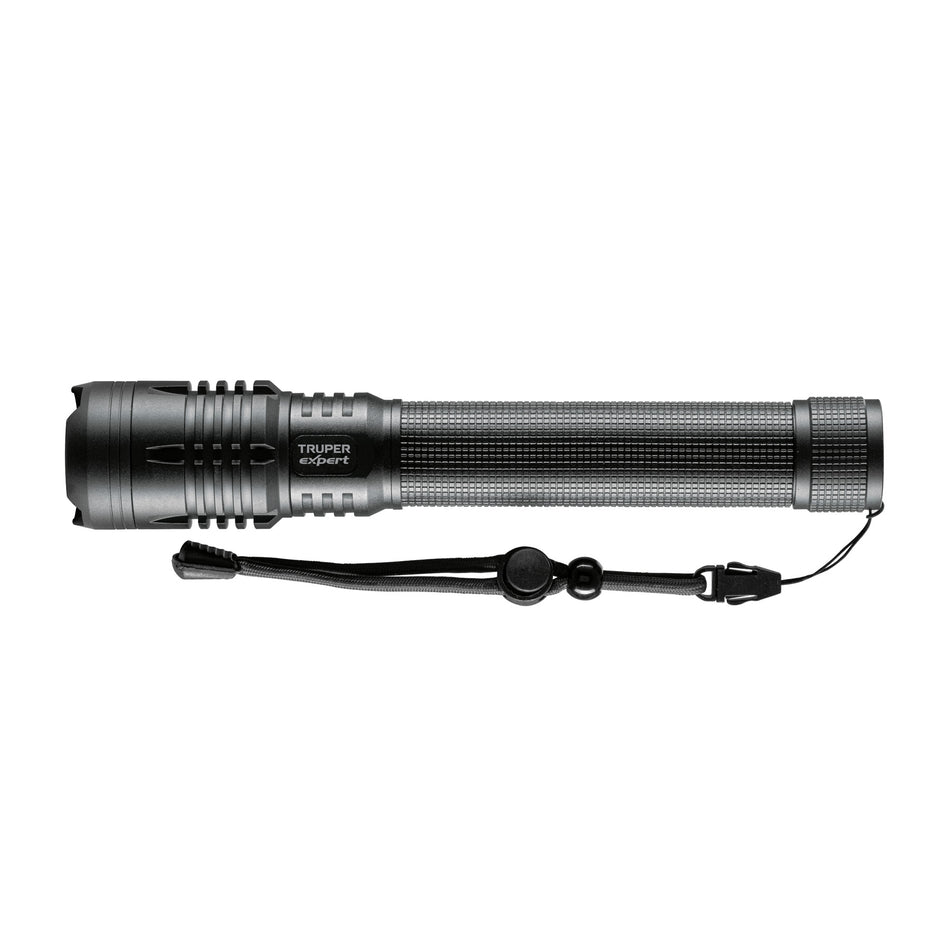 Linterna LED recargable, de aluminio,2,000 lm, TRUPER EXPERT, 16779