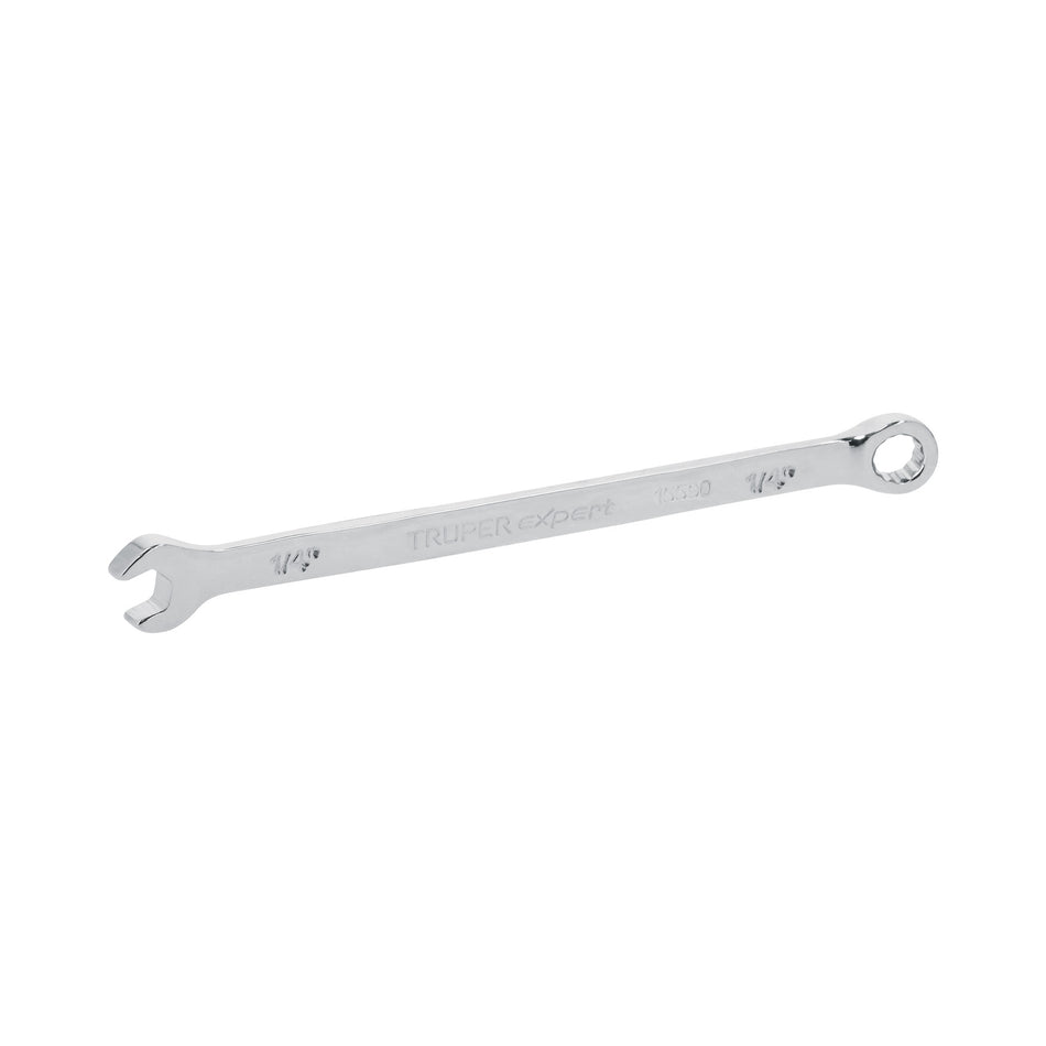 Llave combinada extralarga 1/4' x 125 mm de largo, Expert Caja con 6, 15590