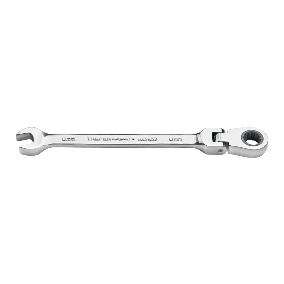 Llave combinada con matraca 8 mm flexible, Expert Caja con 3, 103459