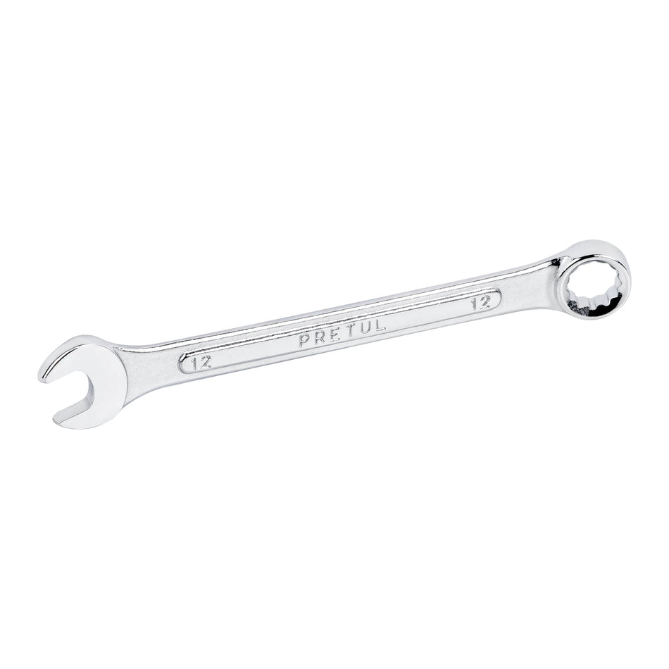 Llave combinada 12 mm x 160 mm de largo, Pretul Caja con 12, 21906