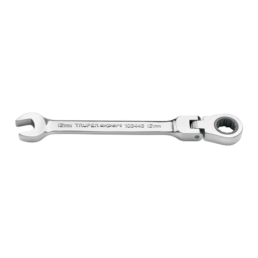 Llave combinada con matraca 12 mm flexible, Expert Caja con 3, 103446