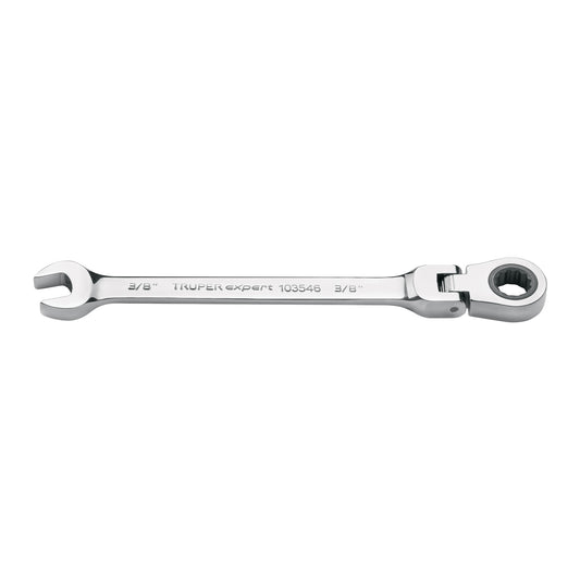 Llave combinada con matraca 3/8' flexible, Expert Caja con 3, 103546