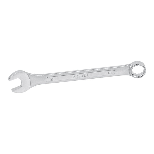 Llave combinada 16 mm x 200 mm de largo, Pretul Caja con 6, 21910