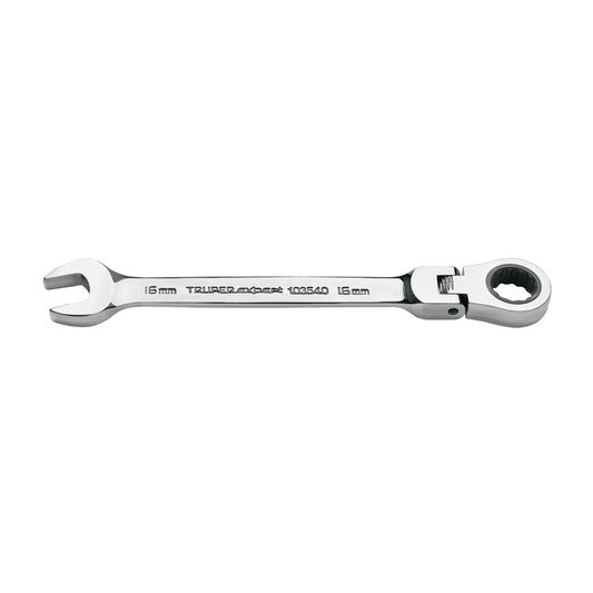 Llave combinada con matraca 16 mm flexible, Expert Caja con 3, 103540
