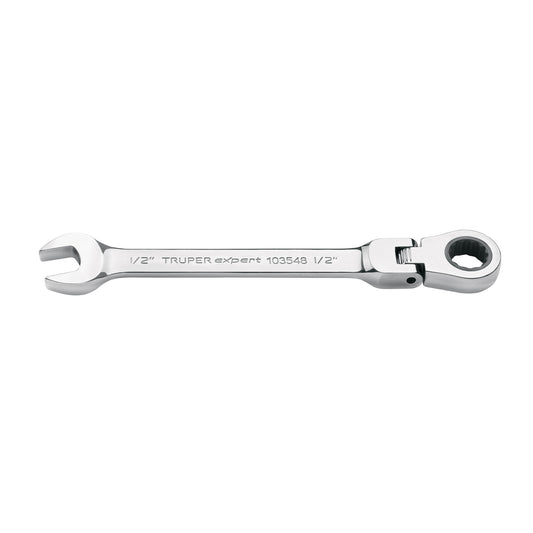 Llave combinada con matraca 1/2' flexible, Expert Caja con 3, 103548