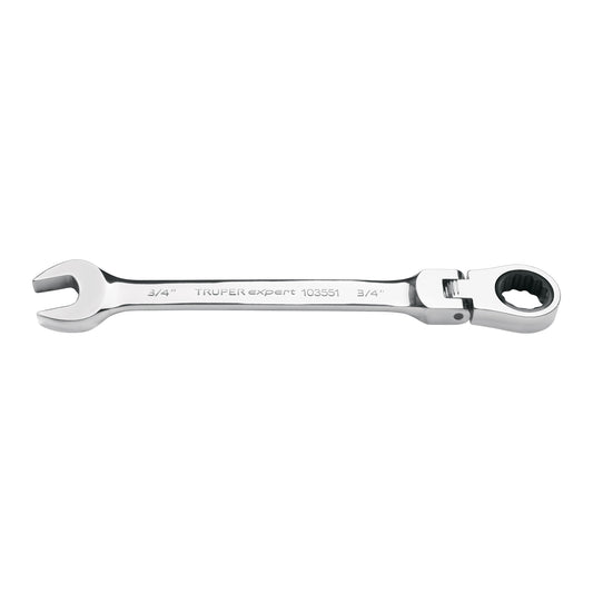 Llave combinada con matraca 3/4' flexible, Expert Caja con 3, 103551