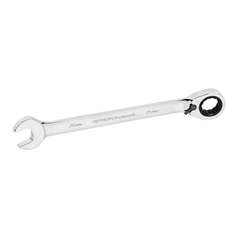 Llave combinada matraca reversible 25mmx328 mm largo, Expert Caja con 3, 13769