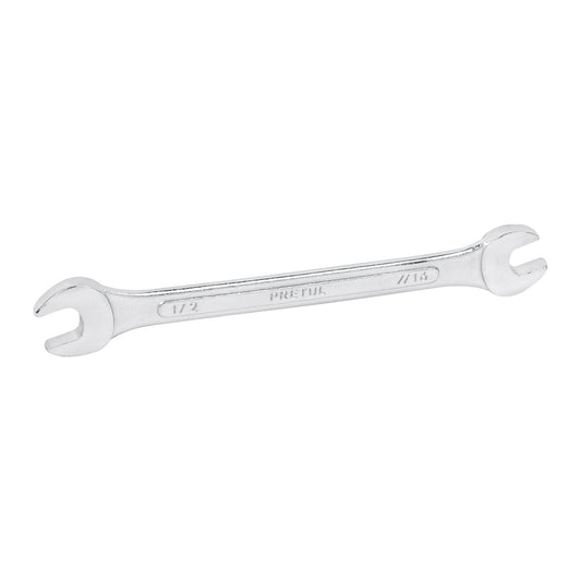 Llave española, 7/16 x 1/2' x 172 mm de largo, PRETUL Caja con 12, 21953
