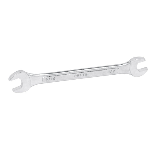 Llave española, 1/2 x 9/16' x 172 mm de largo, PRETUL Caja con 12, 21954