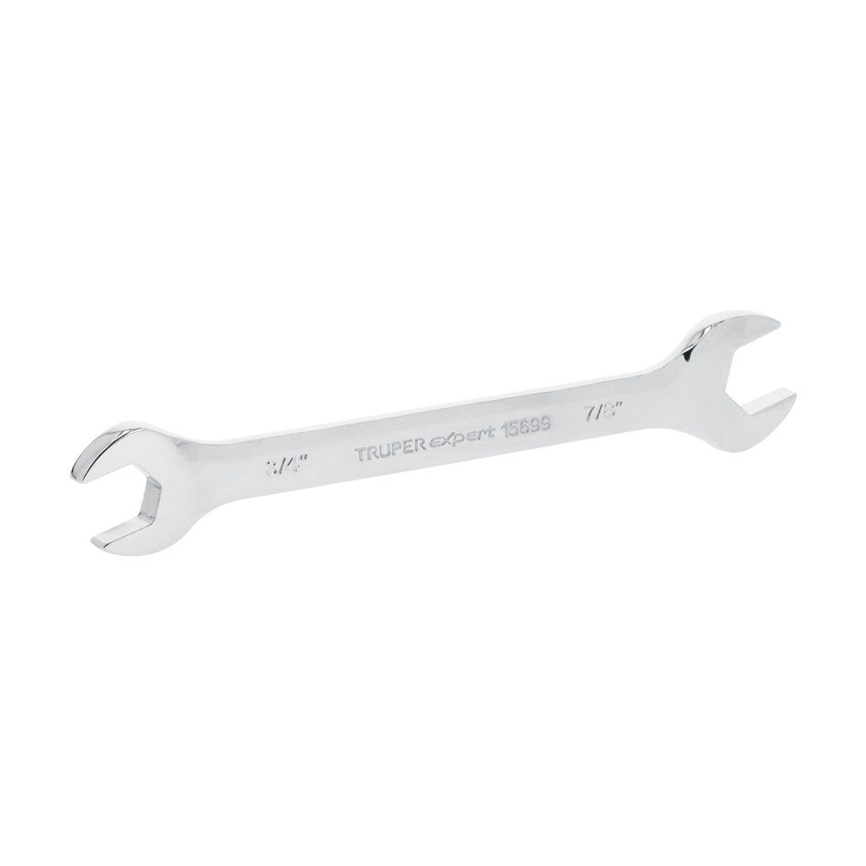 Llave española, 3/4 x 7/8' x 242 mm de largo, Truper Expert Caja con 6, 15699
