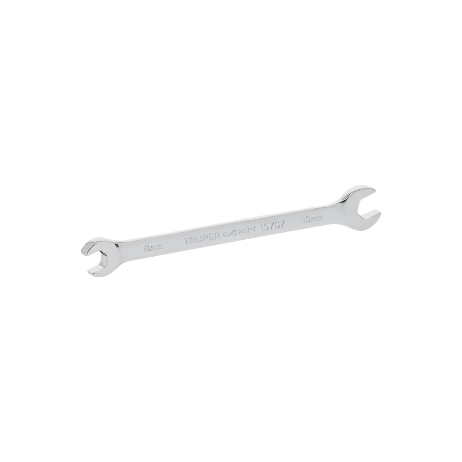 Llave española 8 x 10 x 145 mm de largo, Truper Expert Caja con 6, 15707