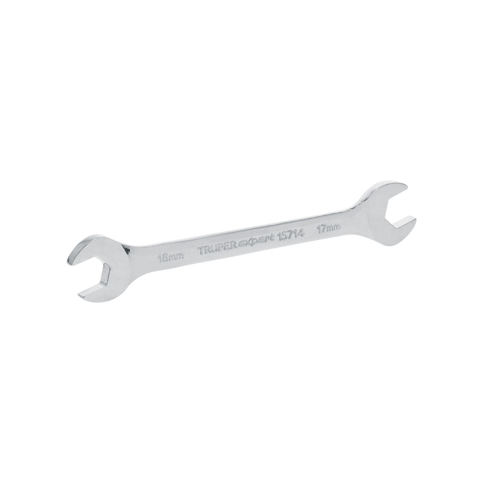 Llave española 16 x 17 x 198 mm de largo, Truper Expert Caja con 6, 15714