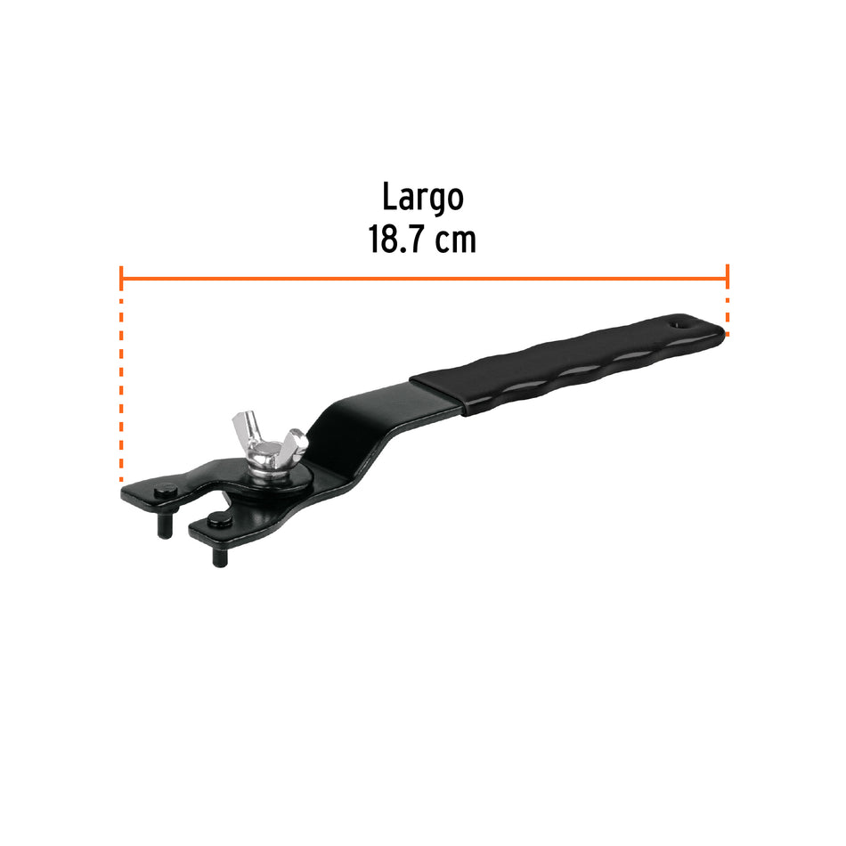 Llave de repuesto ajustable para esmeriladoras 4 1/2', 7',9' Caja con 3, 102999